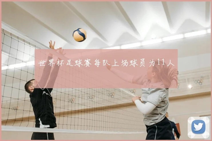 世界杯足球赛每队上场球员为11人